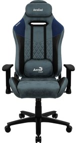 Καρέκλα Παιχνιδιού Aerocool DUKE AeroSuede 180º Μπλε