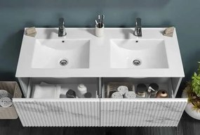 Karag Kion 120 Marble  MDF - Σετ Επίπλου Μπάνιου