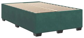 ΚΡΕΒΑΤΙ BOXSPRING ΜΕ ΣΤΡΩΜΑ ΣΚΟΥΡΟ ΠΡΑΣΙΝΟ 120X200ΕΚ. ΒΕΛΟΥΔΙΝΟ 3288591