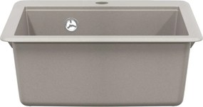 vidaXL Σιντρινο Γκρι 470 x 440 mm Γρανίτης