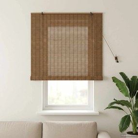 vidaXL Ρόλερ (στόρι) Καφέ 160 x 160 cm Μπαμπού