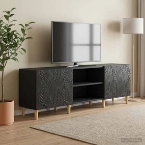 VidaXL Ντουλάπι TV 150 x 31 x 50 εκ. Μαύρο Επεξεργασμένο Ξύλο