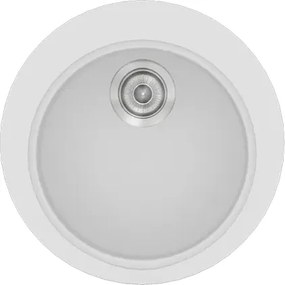 Sanitec Classic 316 (48×48) - Γρανιτένιος νεροχύτης - White