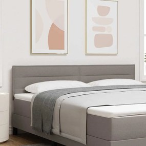 vidaXL Κεφαλάρι με κεφαλάρι Taupe 180 cm Τεχνητό Δέρμα