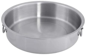 Ταψί Στρογγυλό ISF01104032 Φ32cm Inox 18/10 Isfa Metal Stainless Steel