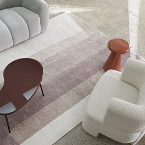 Χειροποίητο χαλί από lyocell και μαλλί, LUCE