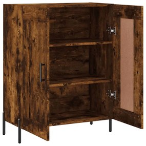 vidaXL Ντουλάπι Καπνιστή Δρυς 69,5 x 34 x 90 εκ. Επεξεργασμένο Ξύλο