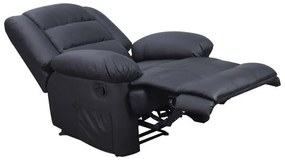 Πολυθρόνα Massage Vivian Μαύρο Pu 90Χ93Χ100εκ.
