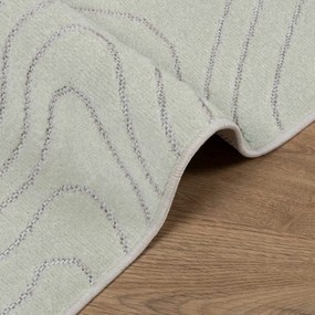 vidaXL Χαλιά χώρου Ορθογώνιος PALMERAS Πράσινο 80 x 200 cm Πολυεστέρας