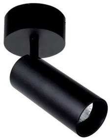 Σποτ φωτιστικό downlight Reeds μεταλλικό Viokef-4184101-Μαύρο 4184101
