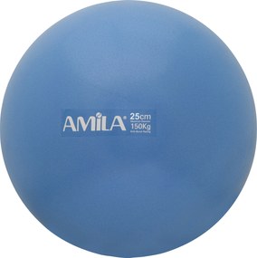 Amila Μπάλα Pilates, 25cm, Μπλε, bulk (48435)