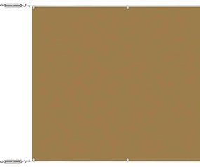 vidaXL Τέντα Κάθετη Μπεζ 140 x 800 εκ. από Ύφασμα Oxford