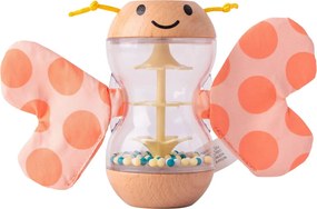 Hape Early Explorer Ξύλινη Κουδουνίστρα Πεταλούδα Rainmaker Robert
