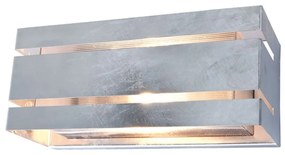 Φωτιστικό Τοίχου Vidar 5011602461 IP54 E27 25x11,3x11cm Galvanized Lutec