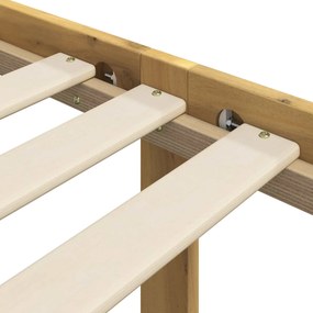vidaXL Μονό Κρεβάτι με Κεφαλάρι ROSTOCK Λευκό 80 x 200 cm