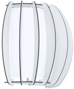 Φωτιστικό Τοίχου Stellato 2 95609 White Eglo Μέταλλο,Ξύλο