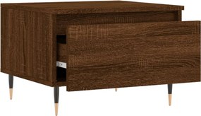 vidaXL Τραπεζάκια Σαλονιού 2 τεμ. Καφέ Δρυς 50x46x35 εκ. Επεξ. Ξύλο