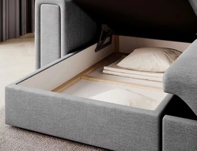 Γωνιακός καναπές Blenvi-Gkri Skouro