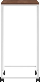 vidaXL Βοηθητικό Τραπέζι με Ρόδες Λευκό 40x30x63,5 εκ. Επεξεργ. Ξύλο