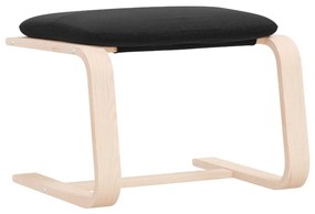 vidaXL Υποπόδιο Μαύρο 51 x 41 x 40 εκ. Υφασμάτινο