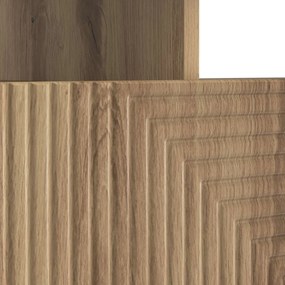 vidaXL Ντουλάπα LED Τηλεόρασης Artisan Δρυς Επεξεργασμένο Ξύλο