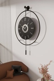 Stewehome Μέταλλο μαύρο 75x50 cm