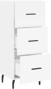 vidaXL Ντουλάπι Λευκό 34,5 x 34 x 90 εκ. από Επεξεργασμένο Ξύλο