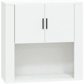 vidaXL Ντουλάπι Τοίχου Λευκό 80x33x80 εκ. από Επεξεργασμένο Ξύλο