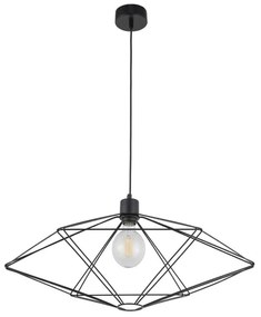 Φωτιστικό Οροφής Vario L 40555 63x73x80cm 1xE27 60W Black Sigma Lighting