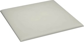 vidaXL Κεφαλάρι Τοίχου 12 pcs Κρεμ Βελούδο