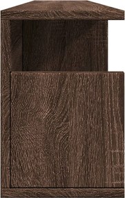 vidaXL Ντουλάπι Τοίχου Καφέ Δρυς 100x20x30 εκ. από Επεξεργασμένο Ξύλο