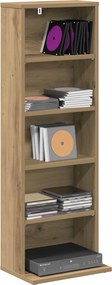 vidaXL Ντουλάπα CD Artisan Δρυς 33 x 23,5 x 97,5 εκ.