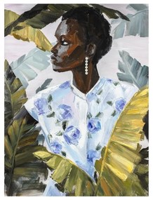 Πίνακες Signes Grimalt  Αφρικανική Ζωγραφική Γυναίκα