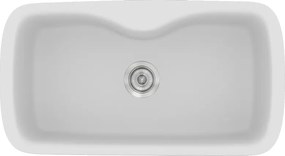 Sanitec Classic 321 (83×51) - Γρανιτένιος νεροχύτης - White