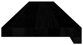 vidaXL Περβάζια παραθύρων 2 τεμ. Σκ. Καφέ 110x20x2εκ. Μασίφ Ξύλο Δρυός