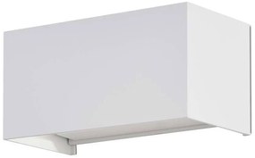 Απλίκα Φωτιστικό Τοίχου LED 24W 230V 120° 2720lm IP65 Up-Down Ορθογώνιο Φυσικό Λευκό Άσπρο 2976 VTAC-2976-Λευκό 2976