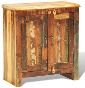 Ντουλάπι Vintage με 2 Πόρτες από Μασίφ Ανακυκλωμένο Ξύλο