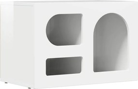 vidaXL Ντουλάπι TV ELST 60 x 35 x 40 εκ. Υψηλής γυαλάδας λευκό