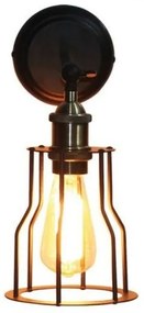 Απλίκα τοίχου PARI μεταλλική μαύρη πλέγμα Homelighting-77-2158-Μαύρο 77-2158
