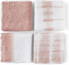 Σετ 4 πετσέτες φαγητού tie &amp; dye, Sunrise