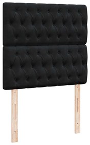 ΟΘΩΜΑΝΙΚΟ ΚΡΕΒΑΤΙ ΜΕ ΣΤΡΩΜΑΤΑ ΜΑΥΡΟ 100X200CM VELVET 3313525