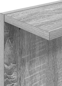 vidaXL Ράφι Τοίχου 2 pcs Γκρι Sonoma 22 x 15 x 100 εκ