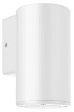 Απλίκα Τοίχου Στρογγυλή GU10 9W IP65 Πλαστικό Φ7.6 UP OR DOWN ΦOS_ME-21-0201-1-Λευκό 21-0201-1