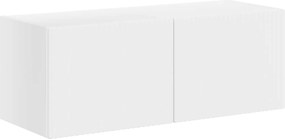 vidaXL Επιτοίχιο 6 pcs Λευκό