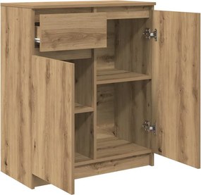 vidaXL Συρταριέρα με Συρτάρια Τεχνίτης Δρυς 71x35x84 εκ. Επεξ. Ξύλο