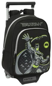 Σχολική Τσάντα με Ρόδες Batman Game over Μαύρο 27 x 33 x 10 cm