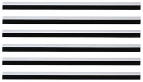 vidaXL Αυτοκόλλητες σφραγίδες πόρτας 6 pcs Λευκό 100 cm