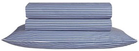 Σεντόνι Dixon B 01 Με Λάστιχο Blue Kentia Μονό 100x235cm 100% Βαμβάκι