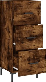 vidaXL Ντουλάπι Καπνιστή Δρυς 34,5 x 34 x 90 εκ. Επεξεργασμένο Ξύλο