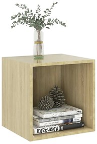 vidaXL Ντουλάπι Τοίχου Sonoma Δρυς 37 x 37 x 37 εκ. από Επεξ. Ξύλο